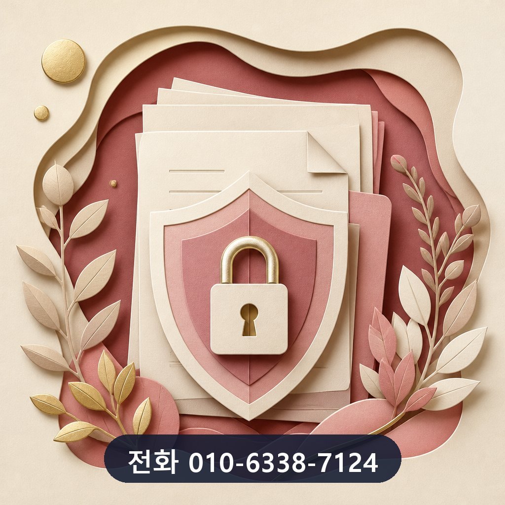 신용카드 현금 결제 개인정보 보호 이미지